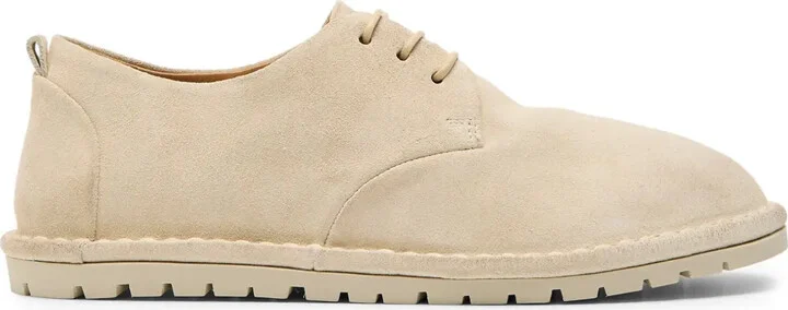 Sancrispa suede derby shoes