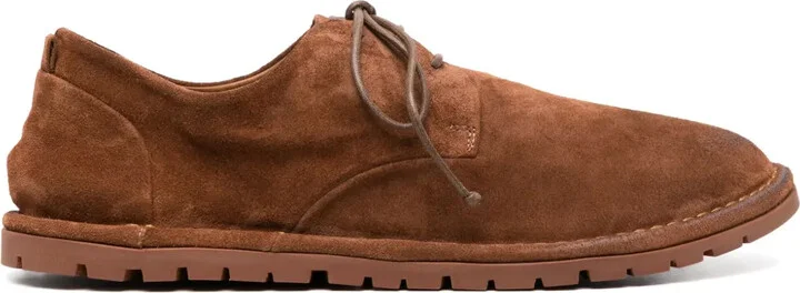 Sancrispa suede derby shoes