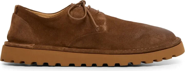 Sancrispa suede derby shoes