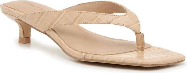 Beige Croc Print