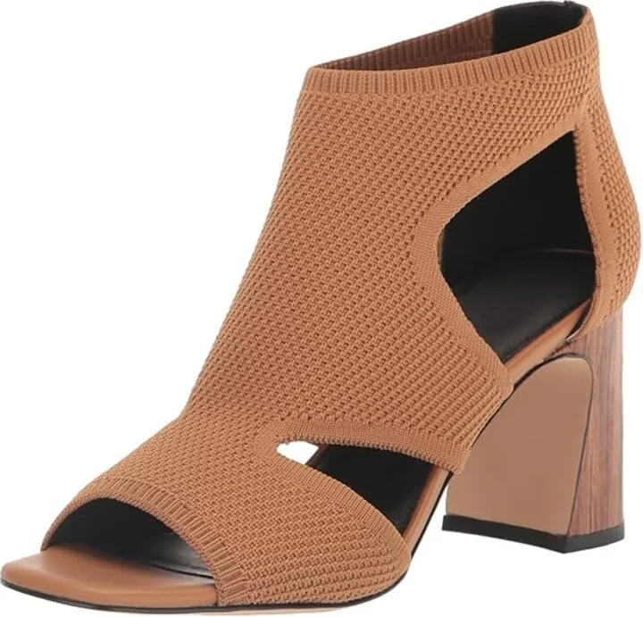 Sanctuary Women's Radiant Knit Ankle Strap Block Heel Sandal