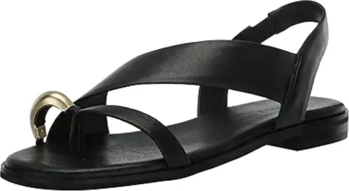 Sanctuary Women's Suave Toe Ring Flat Sandal
