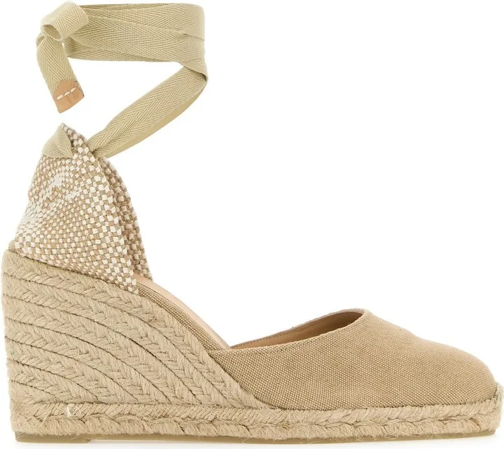 Sand canvas Carina wedges