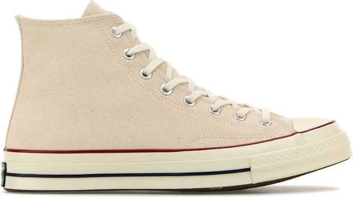 Sand Canvas Chuck Taylor Hi Sneakers