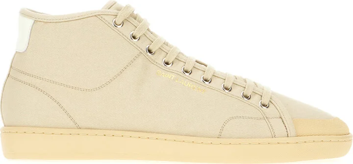 Sand Canvas Court Classic Sl/39 Sneakers