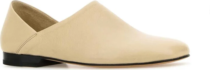 Sand Leather Loafers - Image 2