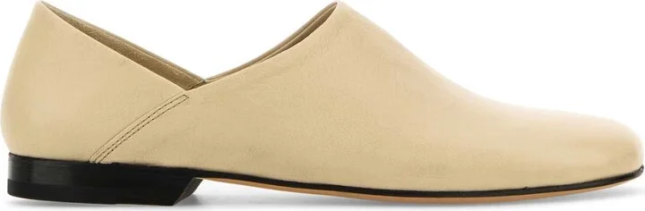 Sand Leather Loafers
