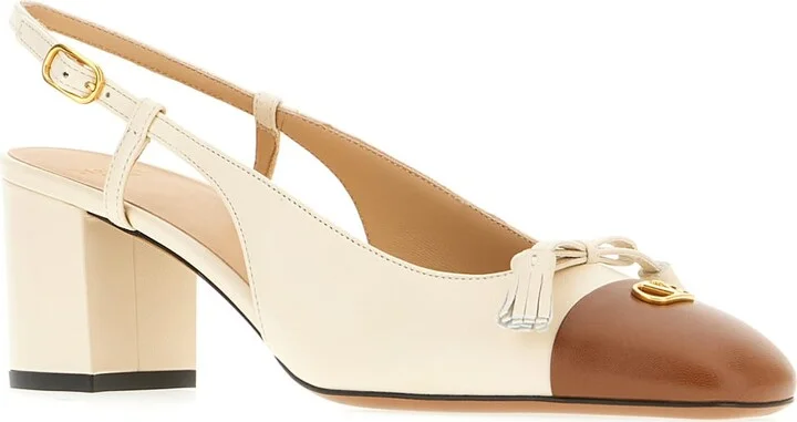 Sand Leather Pumps - Image 2