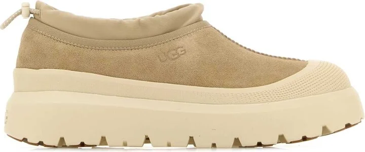 Sand Suede And Rubber Tasman Weather Hybrid Slip Ons