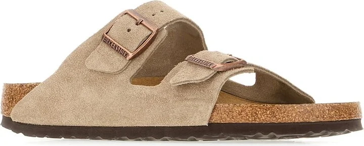 Sand Suede Arizona Sandals - Image 2