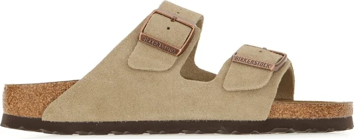 Sand Suede Arizona Sandals