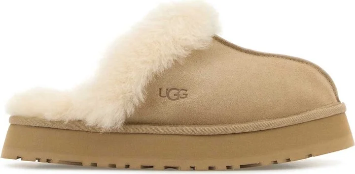 Sand Suede Disquette Slippers