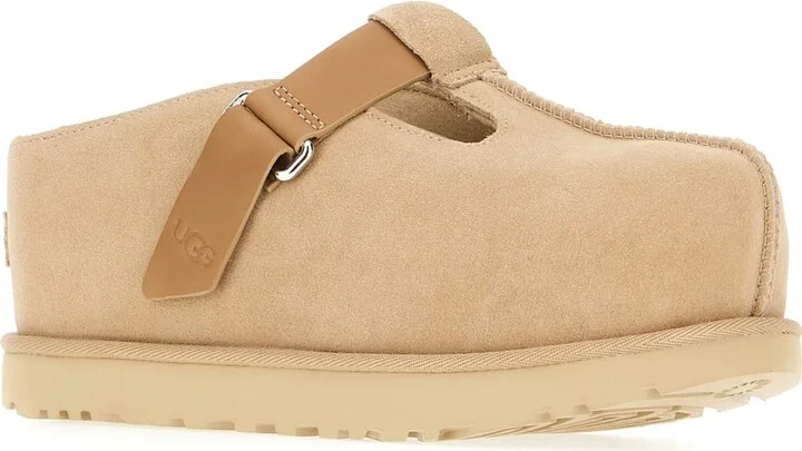 Sand Suede Goldenstar Hi Slippers - Image 2
