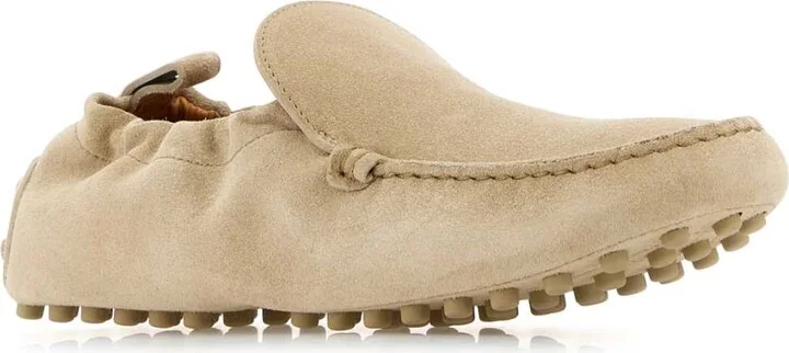 Sand Suede Loafers - Image 2