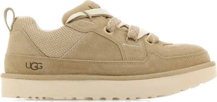 Sand Suede Lowmel Sneakers