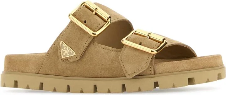 Sand Suede Slippers - Image 2