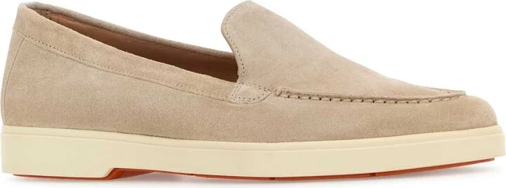 Sand Suede Yalta Loafers - Image 2