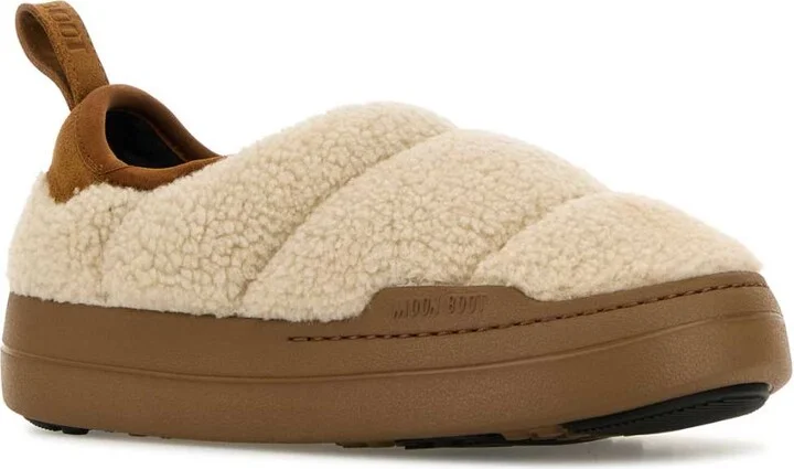 Sand Teddy Fabric Mb Park Puffer Slip On - Image 2