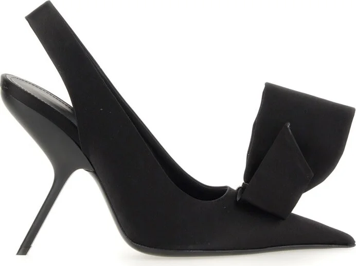Sandal With Asymmetrical Bow