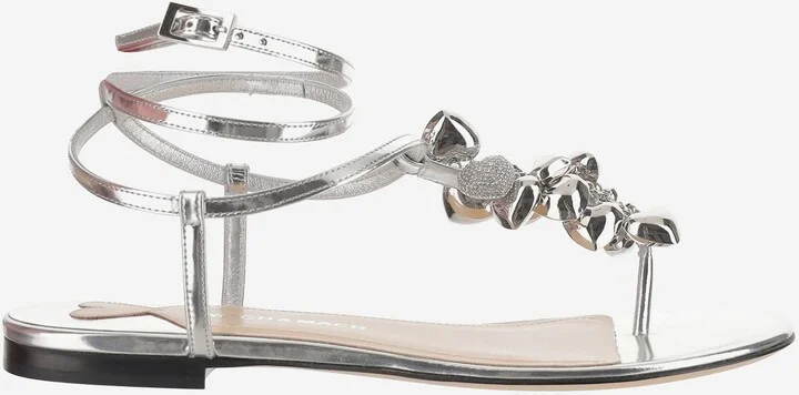 Sandal With Metallic Decoration