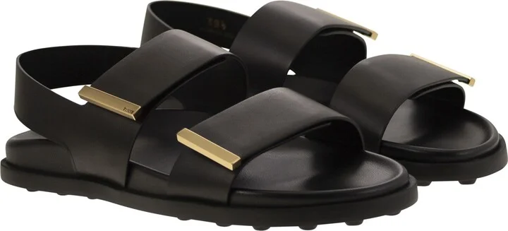 Sandal With Two Leather Straps - Image 4
