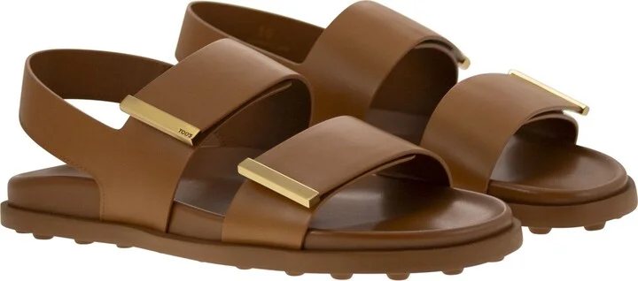 Sandal With Two Leather Straps - Image 4