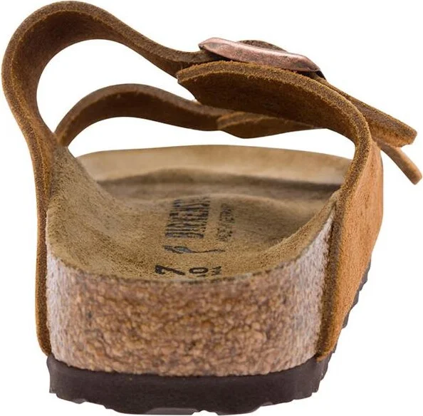 Sandali Slip-On 'Arizona' Con Logo Inciso In Suede E Sugero Marrone Donna - Image 4