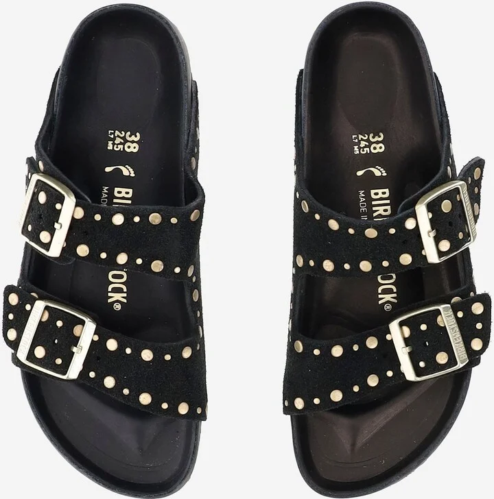 Sandals Arizona Rivet In Suede - Image 4
