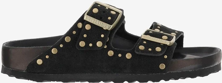 Sandals Arizona Rivet In Suede