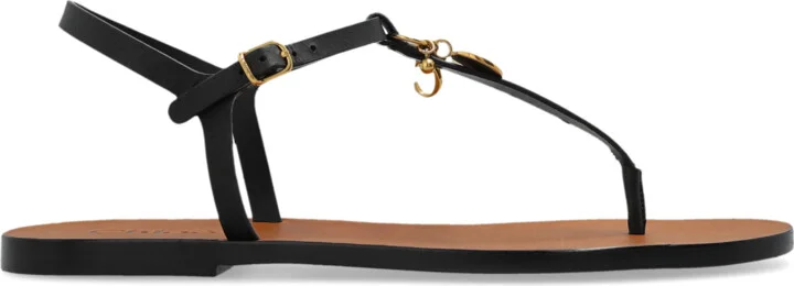 Sandals "Charms", , - Black