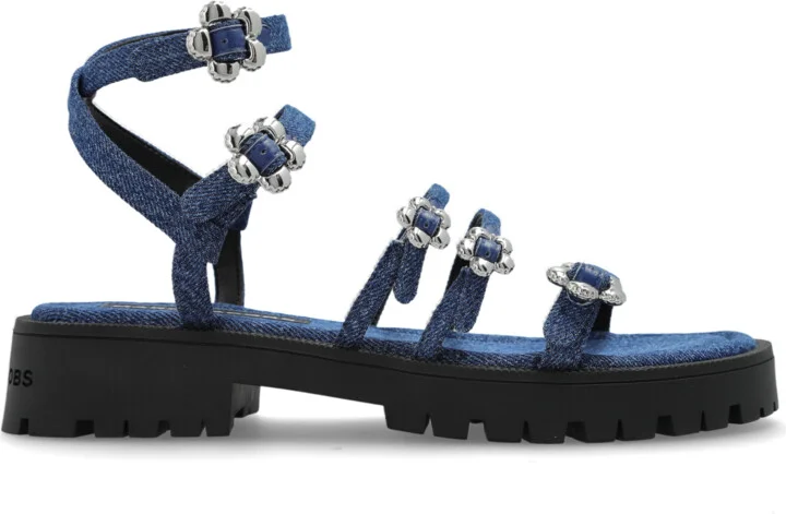 Sandals `Daisy`, , - Blue
