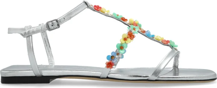 Sandals `Gwyn`, , - Silver