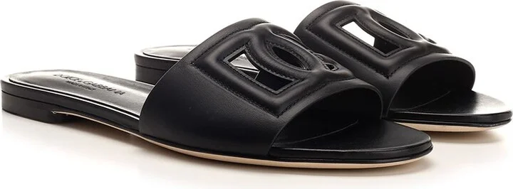 Sandals In Black Calfskin - Image 2
