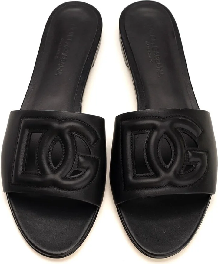 Sandals In Black Calfskin - Image 5