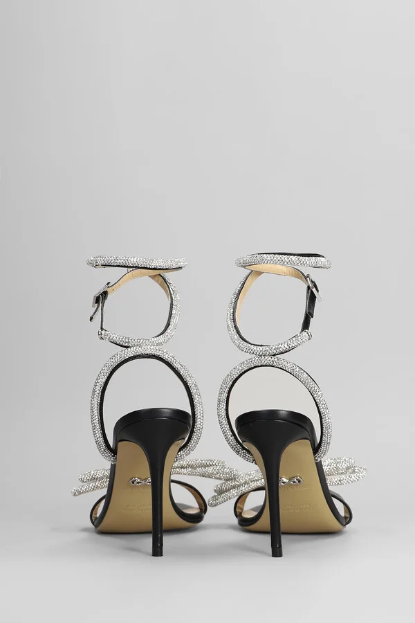 Sandals In Black Leather - Image 4