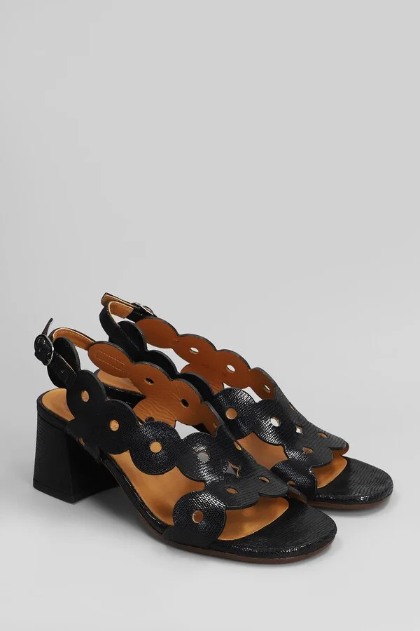 Sandals In Black Leather - Image 2