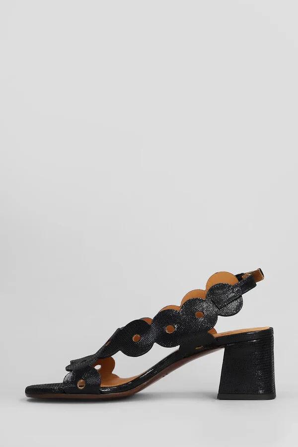 Sandals In Black Leather - Image 3