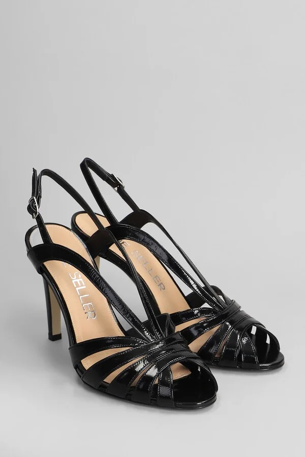 Sandals In Black Leather - Image 2