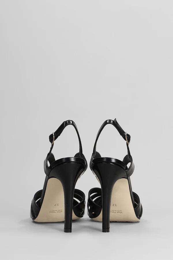 Sandals In Black Leather - Image 4