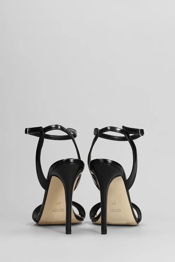 Sandals In Black Leather - Image 4