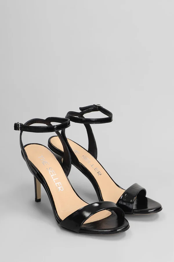 Sandals In Black Leather - Image 2