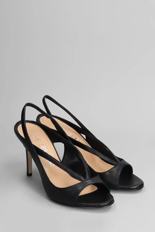 Sandals In Black Leather - Image 2