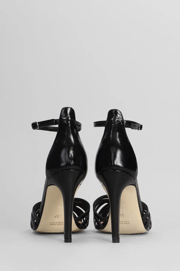 Sandals In Black Leather - Image 4
