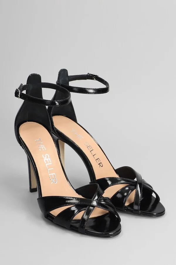 Sandals In Black Leather - Image 2