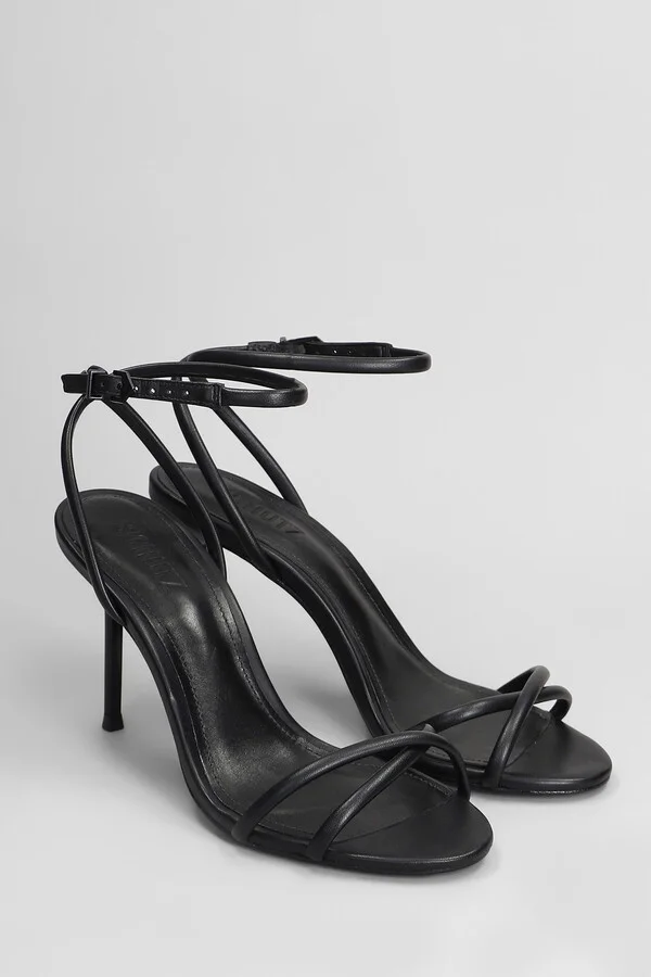 Sandals In Black Leather - Image 2