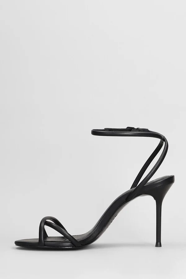 Sandals In Black Leather - Image 3