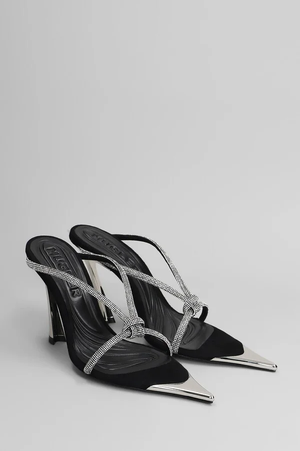 Sandals In Black Leather - Image 2