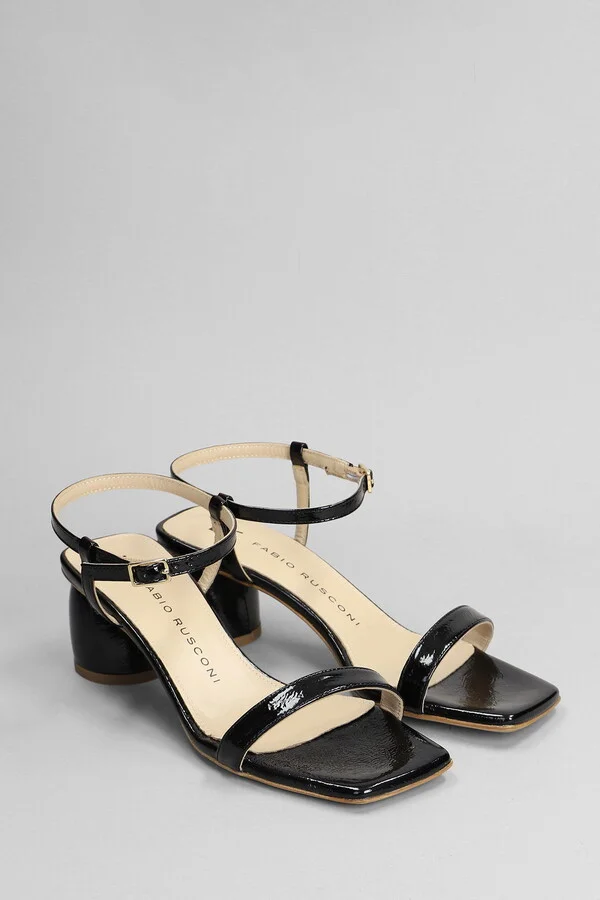 Sandals In Black Leather - Image 2