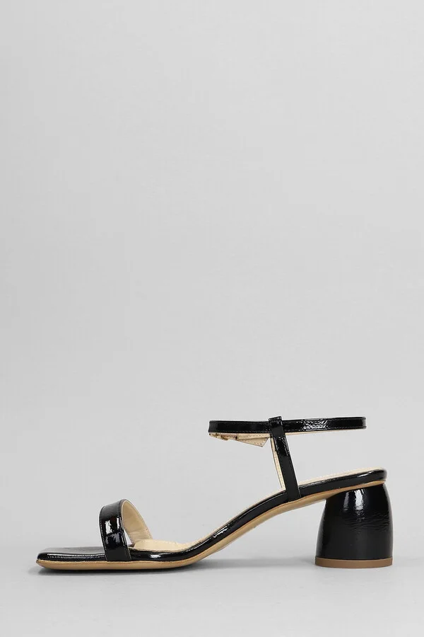 Sandals In Black Leather - Image 3
