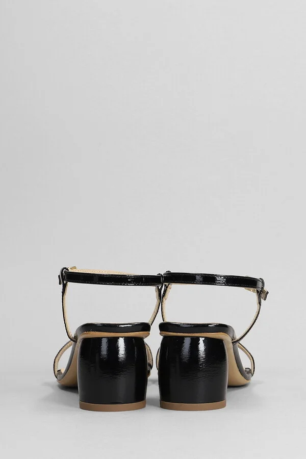 Sandals In Black Leather - Image 4
